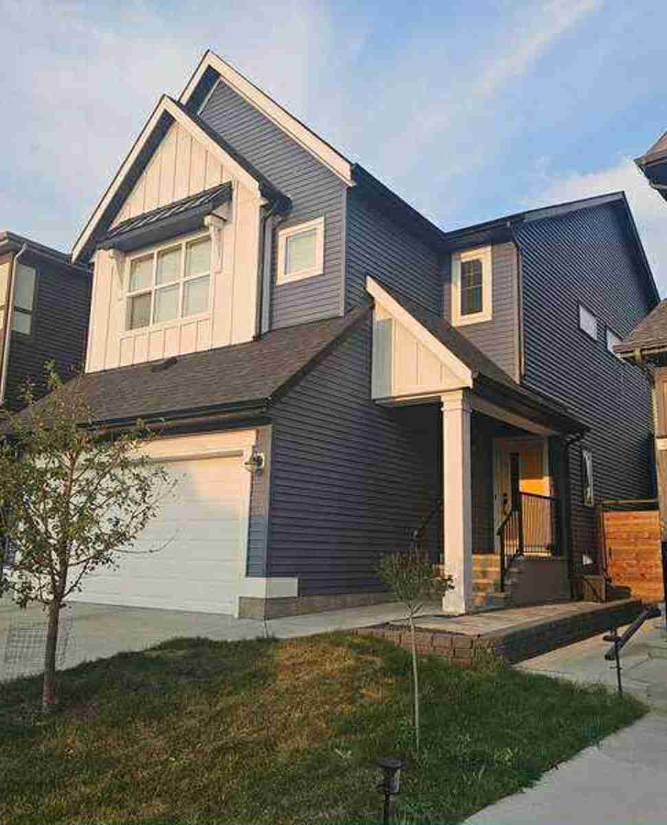 completed siding project